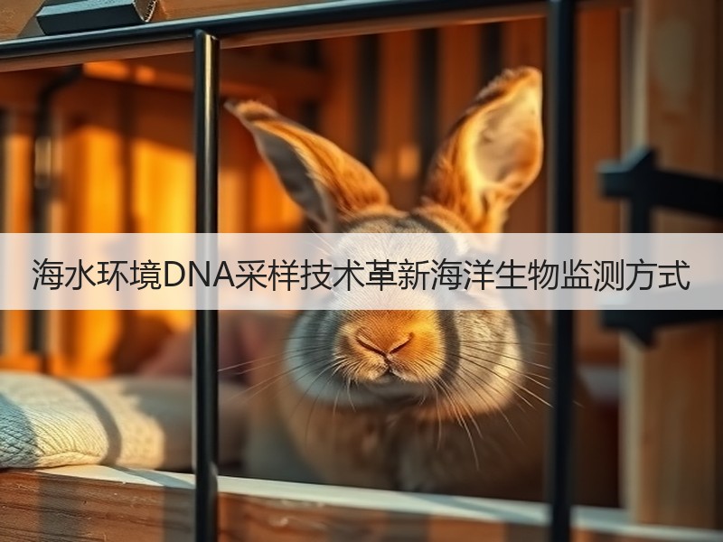 海水环境DNA采样技术革新海洋生物监测方式